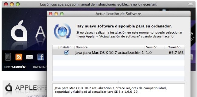 Actualizando Java en Mac OS Lion