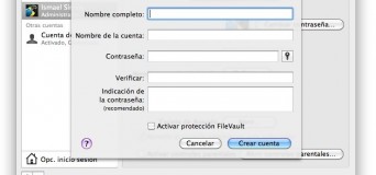 Cuentas de usuario en Mac OS X