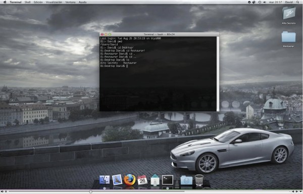 Consola de Mac OS X