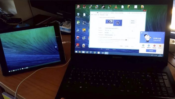 convertir el iPad en una pantalla para PC