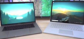 Surface Laptop 2 vs MacBook Pro