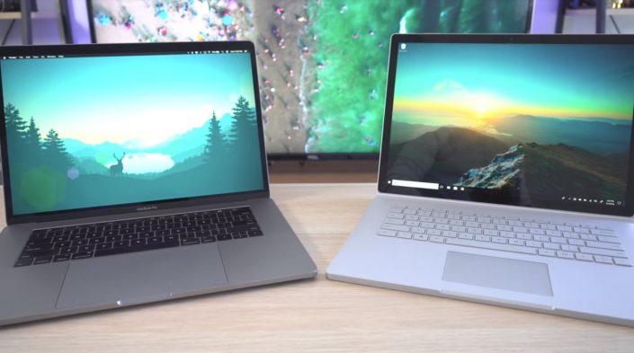 Surface Laptop 2 vs MacBook Pro
