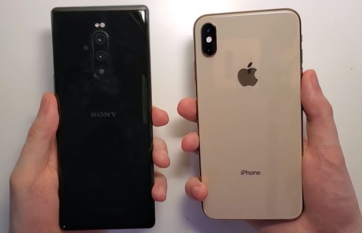 iPhone XS vs Sony Xperia 1